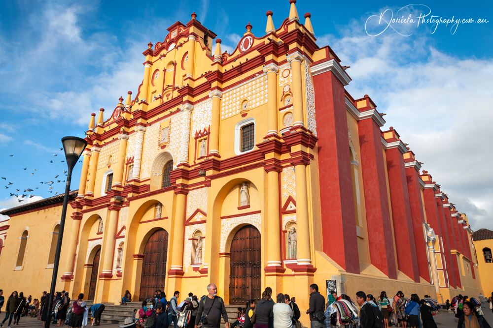 San Cristobal de la Casas Cathedral Colonial Architecture